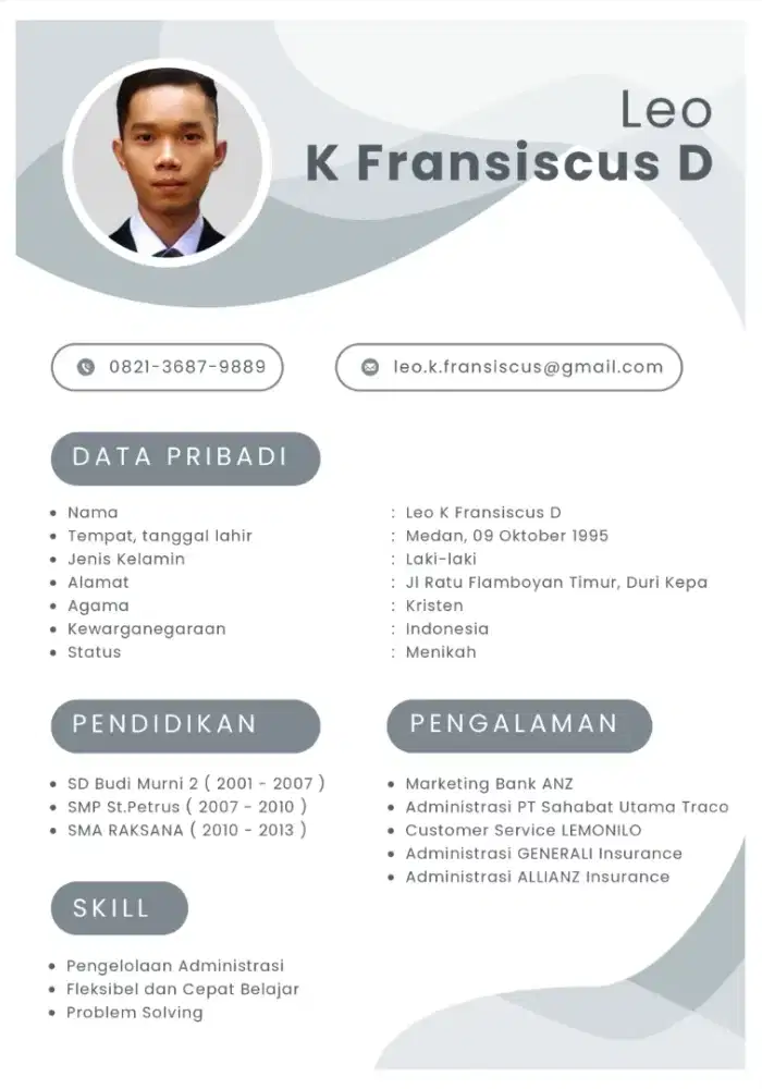 Mencari Pekerjaan Admin