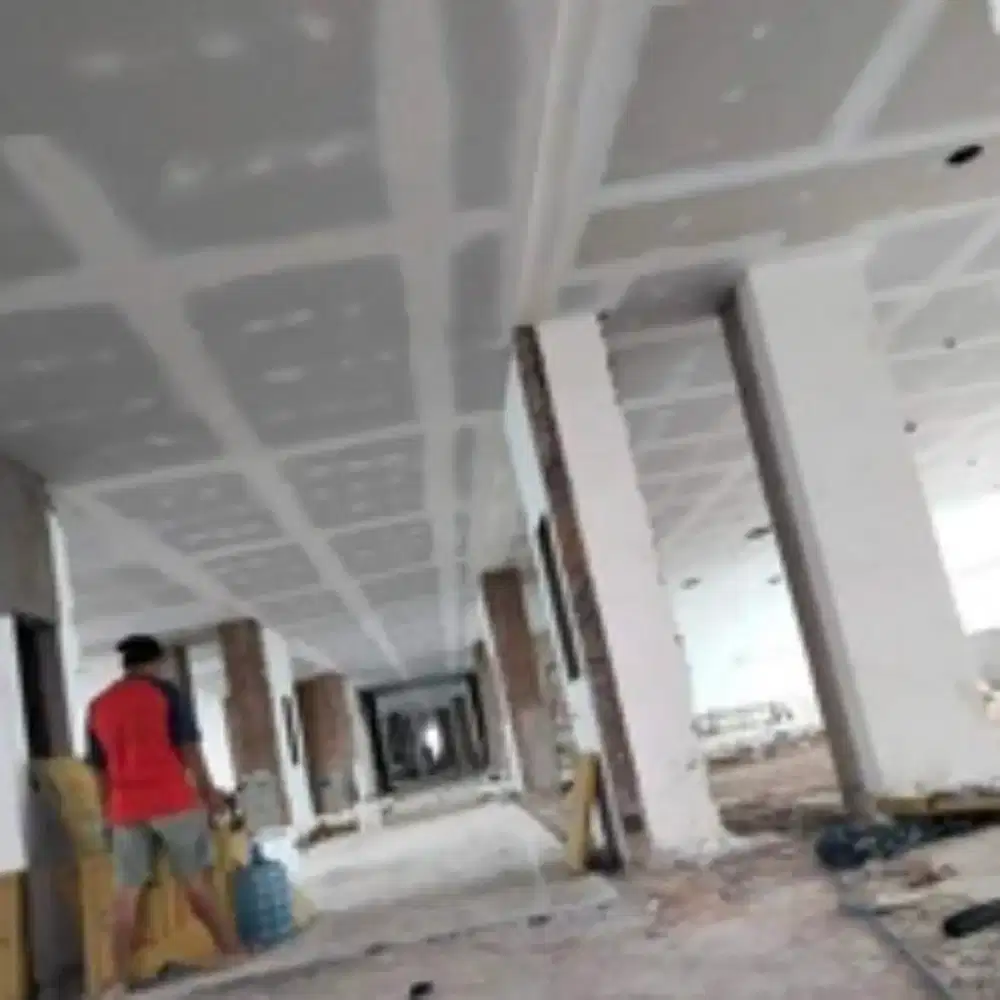 Tukang perbaikan atap bocor renovasi pasang baja ringan plafon PVC GRC