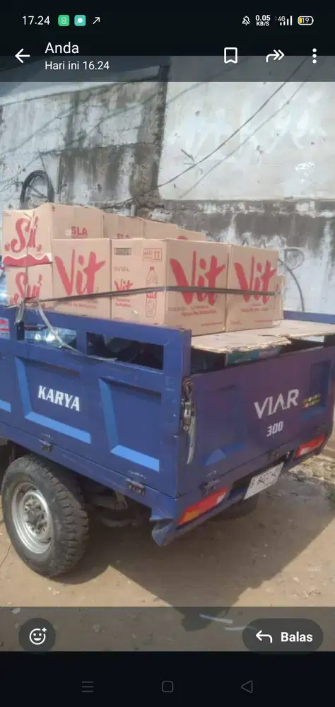 Saya Ada Pengalaman Kurir Sebagai DRIVER VIAR Roda 3