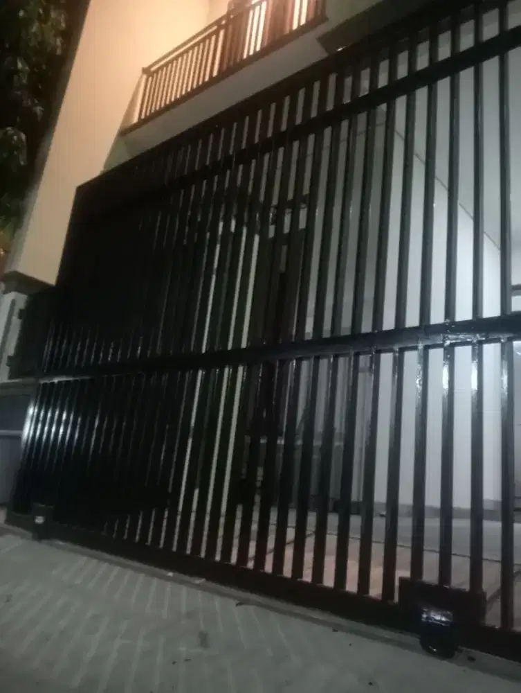 pintu pagar Minimalis modern dll