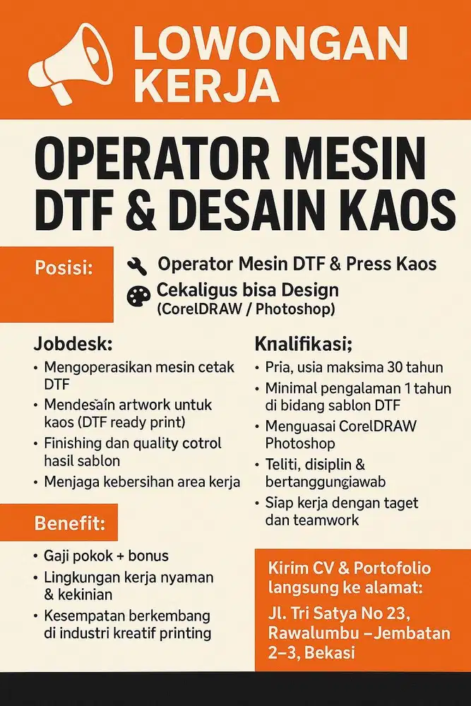 DESIGN GRAFIS & PRESS KAOS