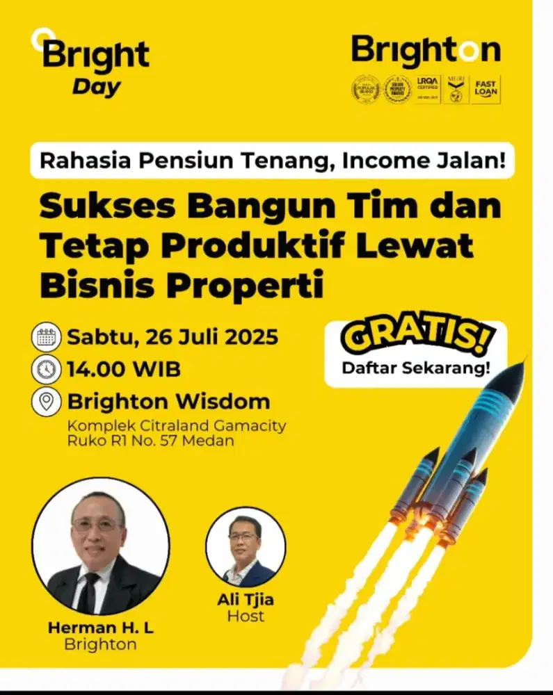Lowongan Bisnis ( Agen Property)