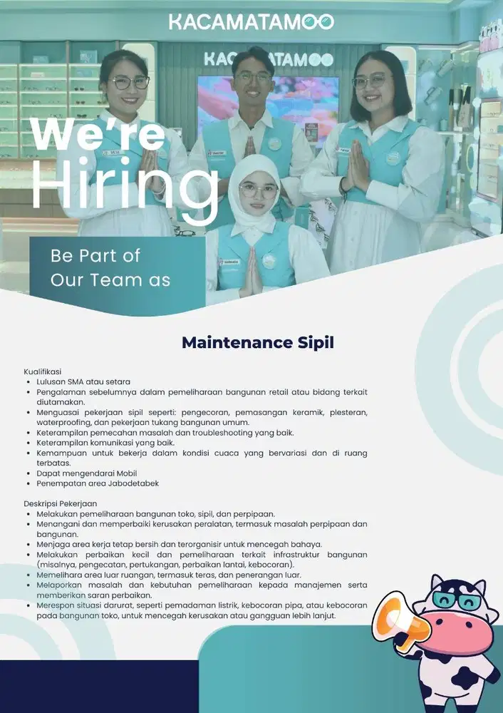 Lowongan Pekerjaan Building Maintenance