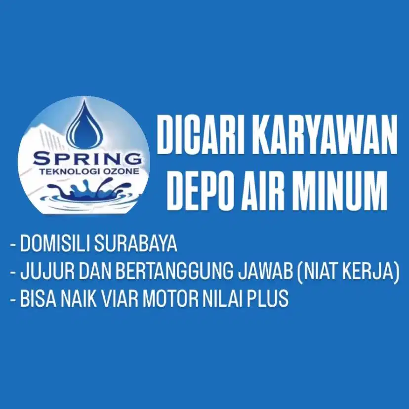 DICARI KARYAWAN / DRIVER