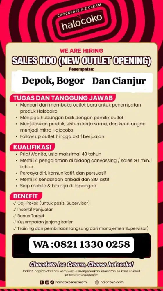 LOWONGAN PEKERJAAN