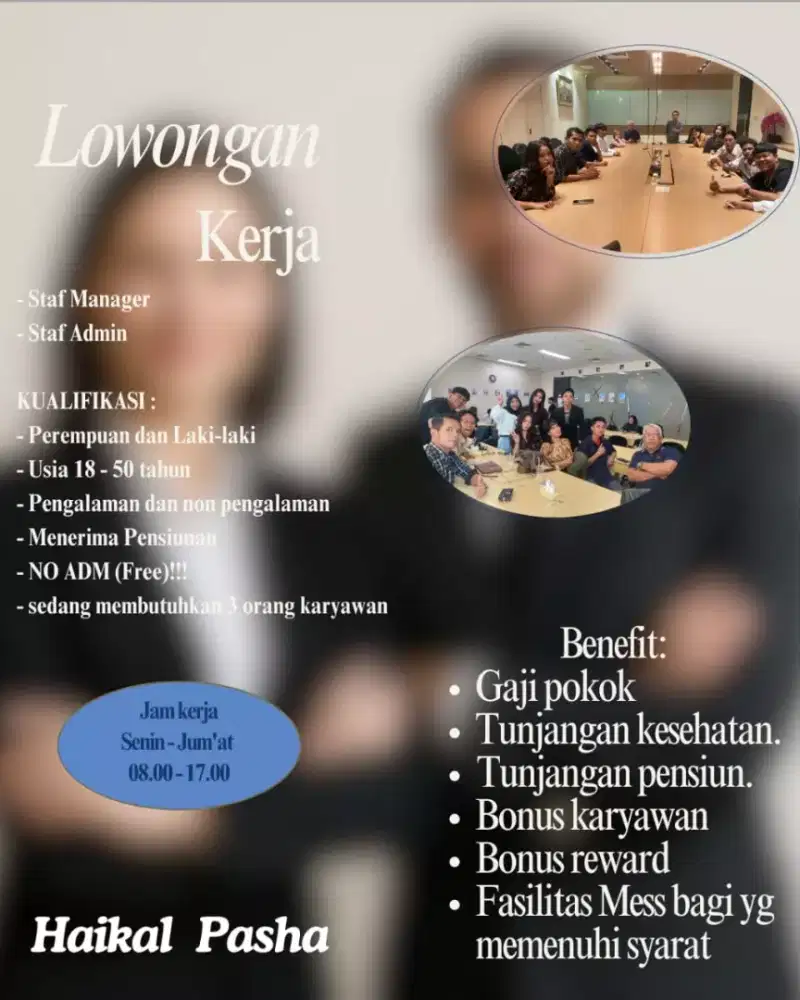 Staff office kantor