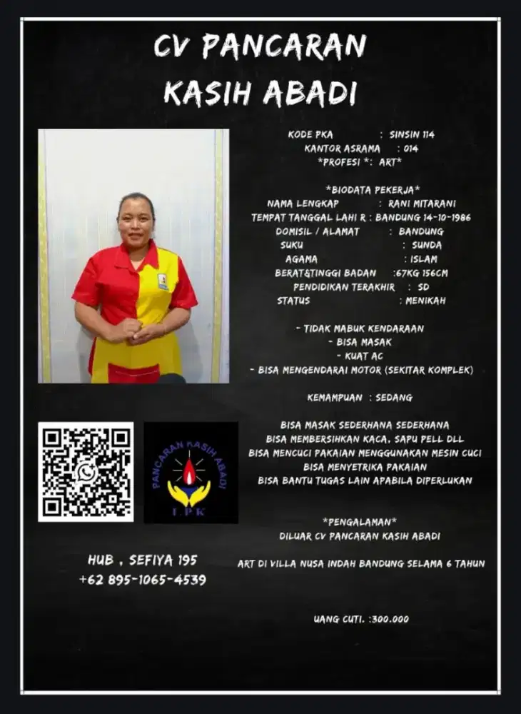 Loker art,bbyster,perawat