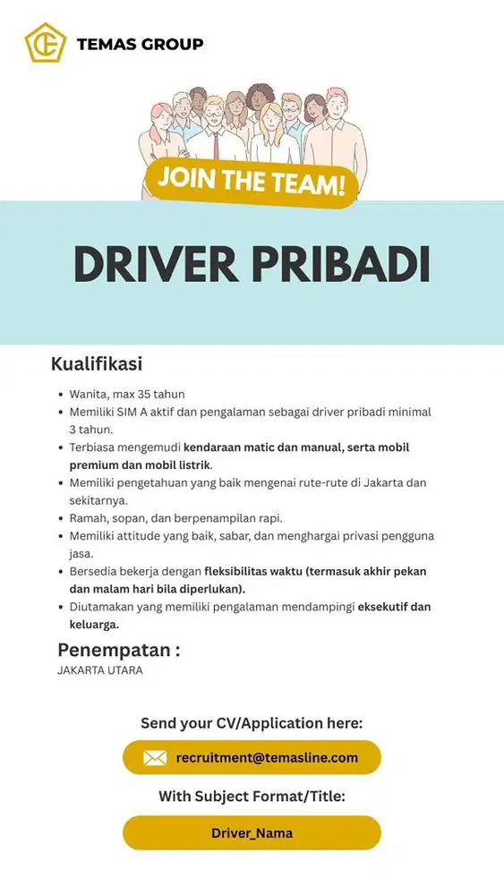 Driver Pribadi Direksi