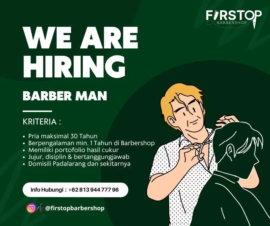 Mencari Barberman/ Tukang Cukur