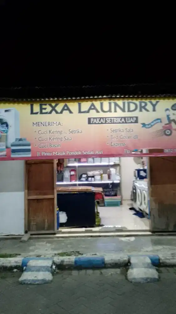 Loker laundry,bag setrika uap