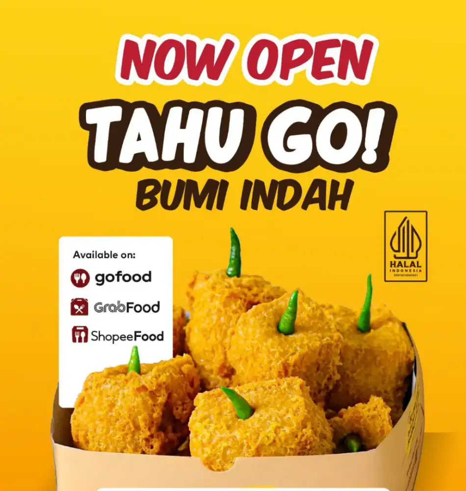 Dibutuhkan pegawai jual tahu goreng