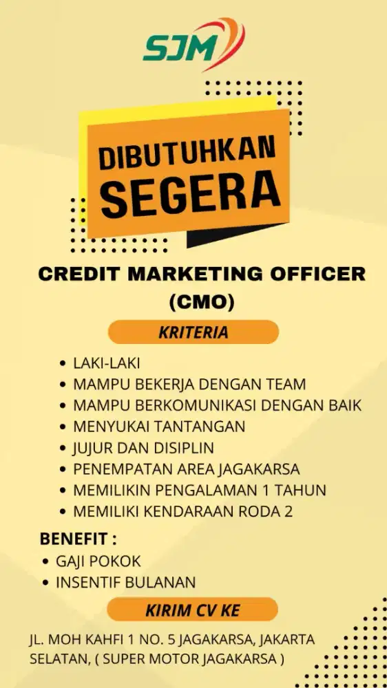 Credit marketing officer