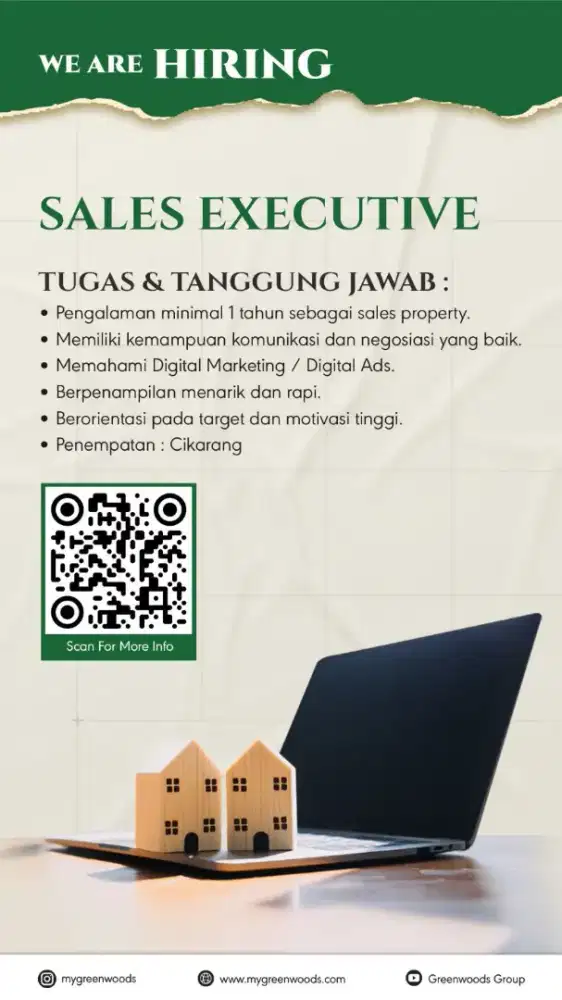 Lowongan kerja sales properti