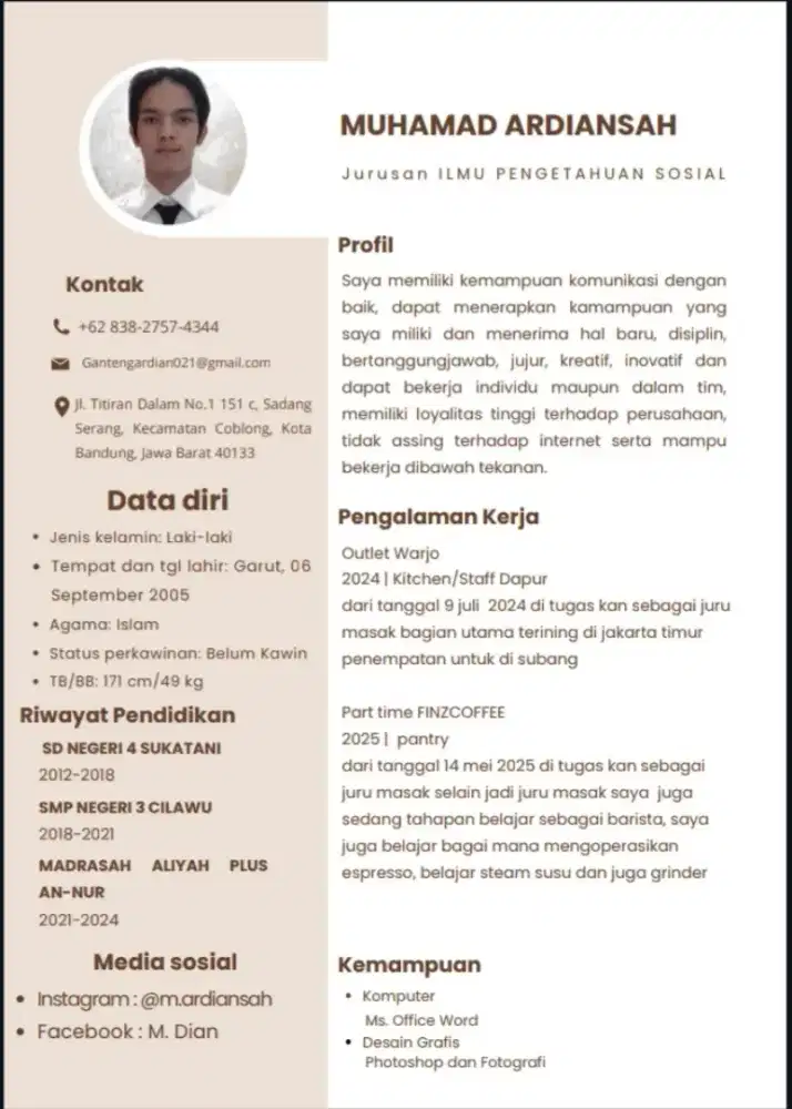 Mencari pekerjaan