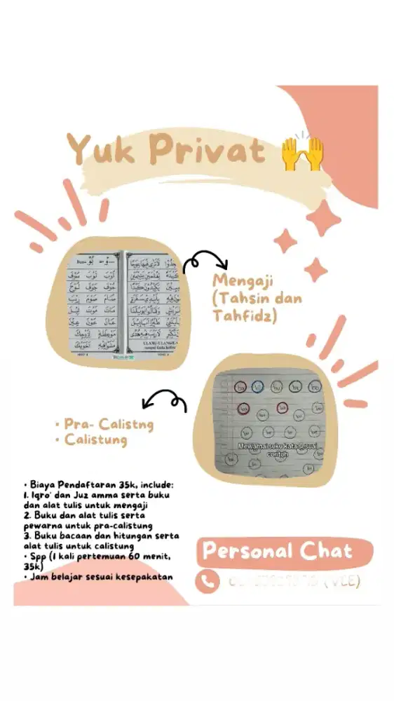 Privat anak di Yuuk Privat
