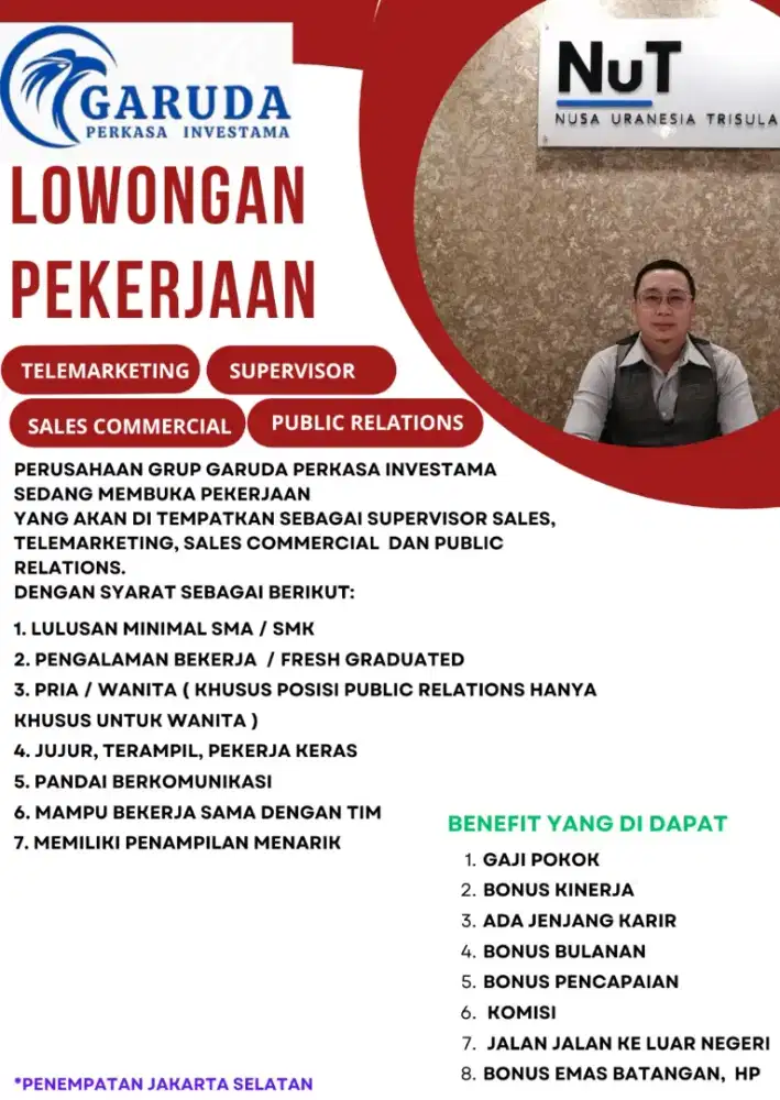 LOWONGAN KERJA TERBAIK