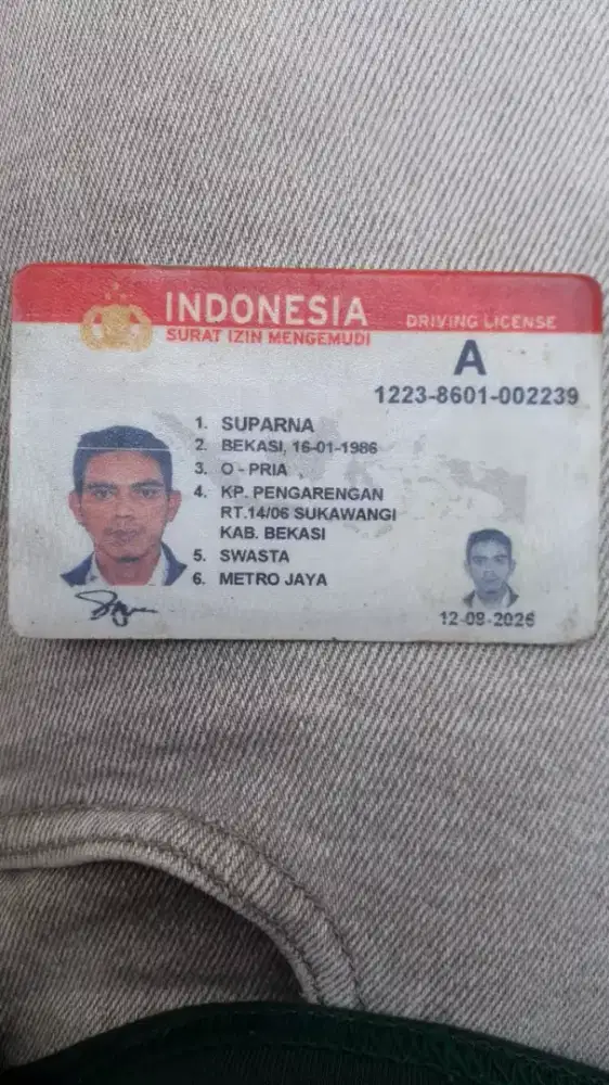 Sy lahi cari pekerjaan apa aja