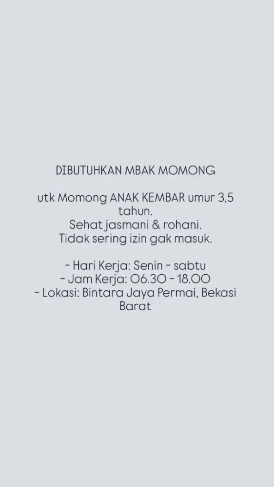 MOMONG ANAK KEMBAR