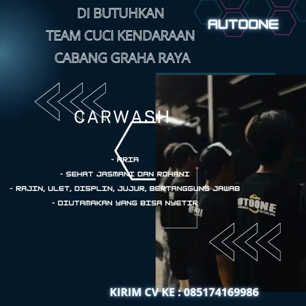 LOWONGAN CARWASH