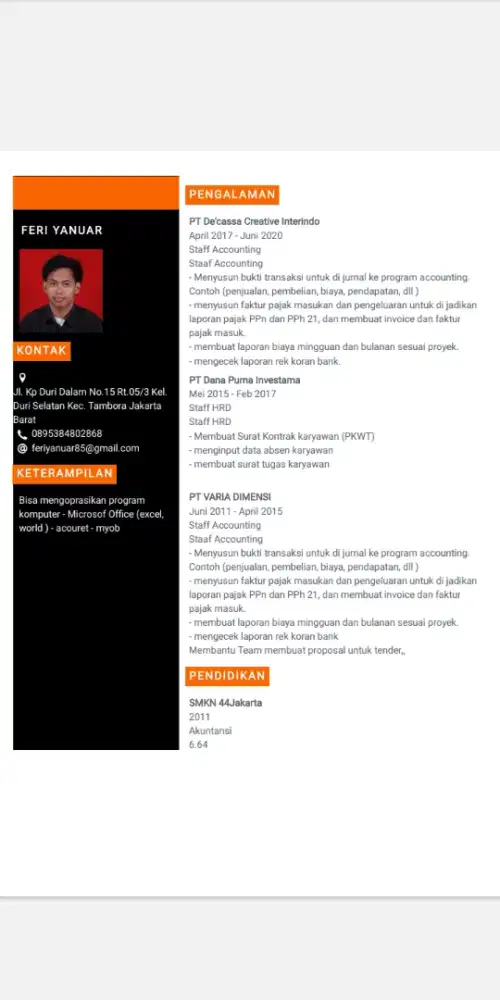 Mencari pekerjaan