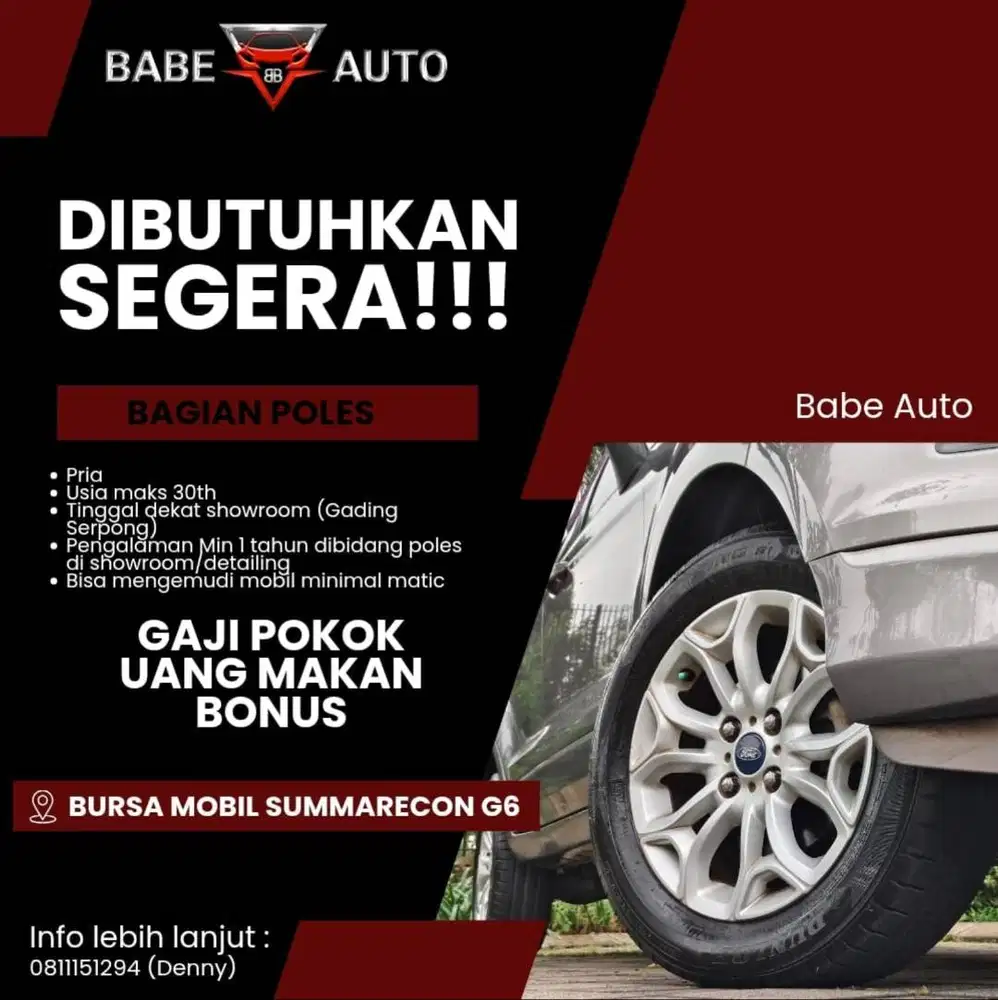Dibutuhkan Segera!!! Harap Dibaca dulu dengan baik dan benar!!!