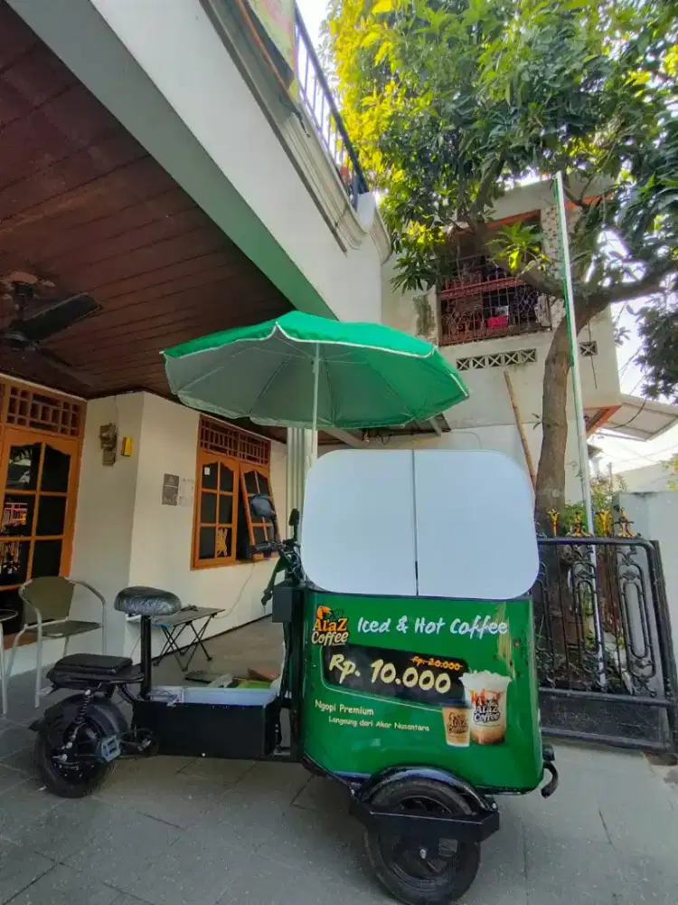 lowongan pekerjaan Rider Sepeda listrik Alaz Coffee Nusantara