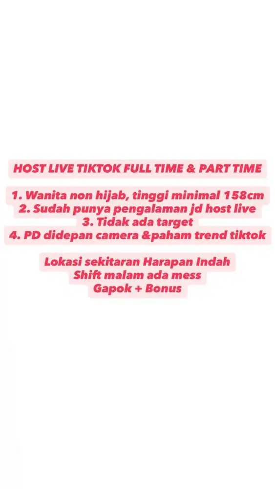 HOST LIVE FASHION