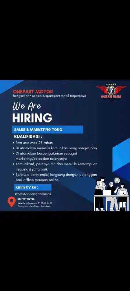 Admin sales online