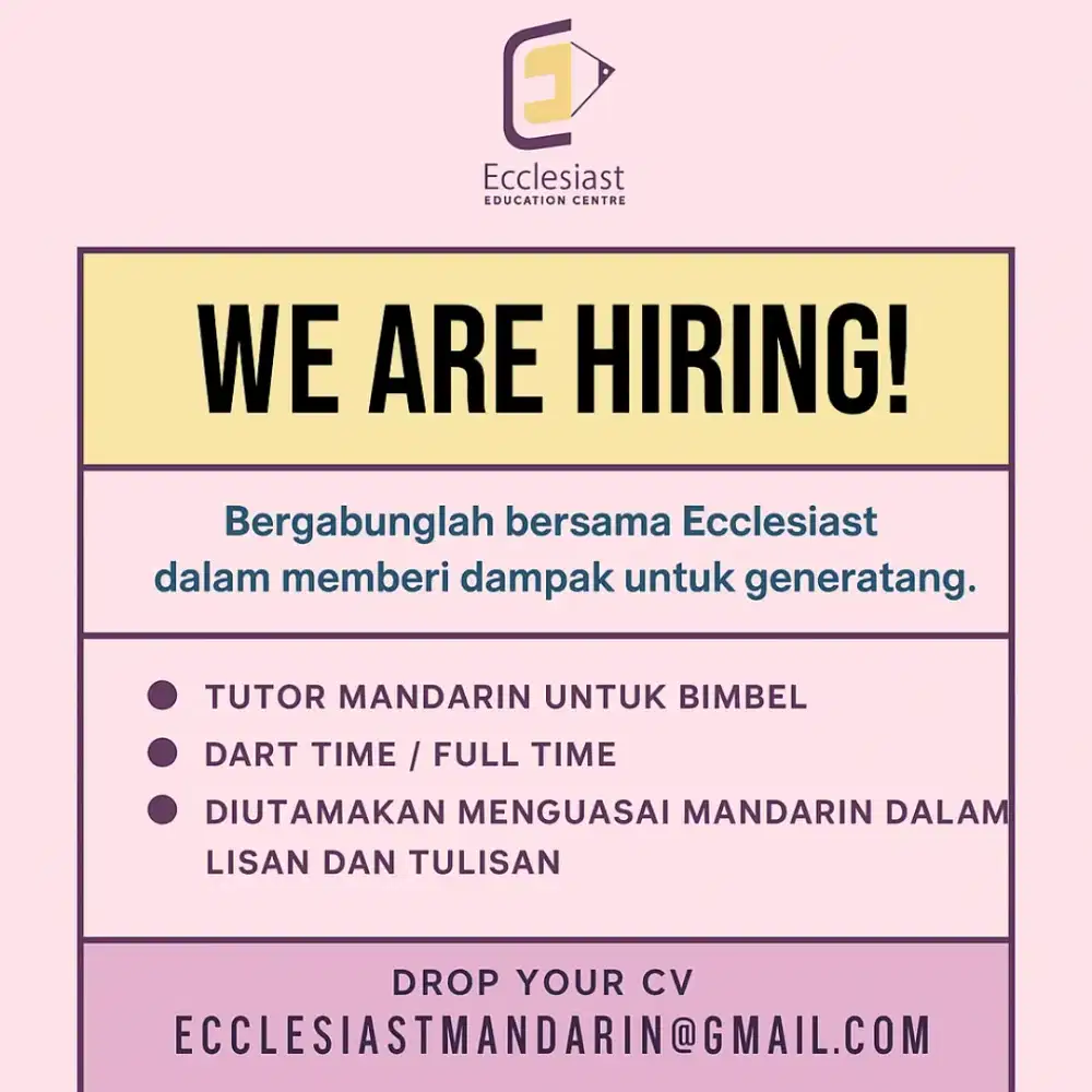 Loker Guru Mandarin