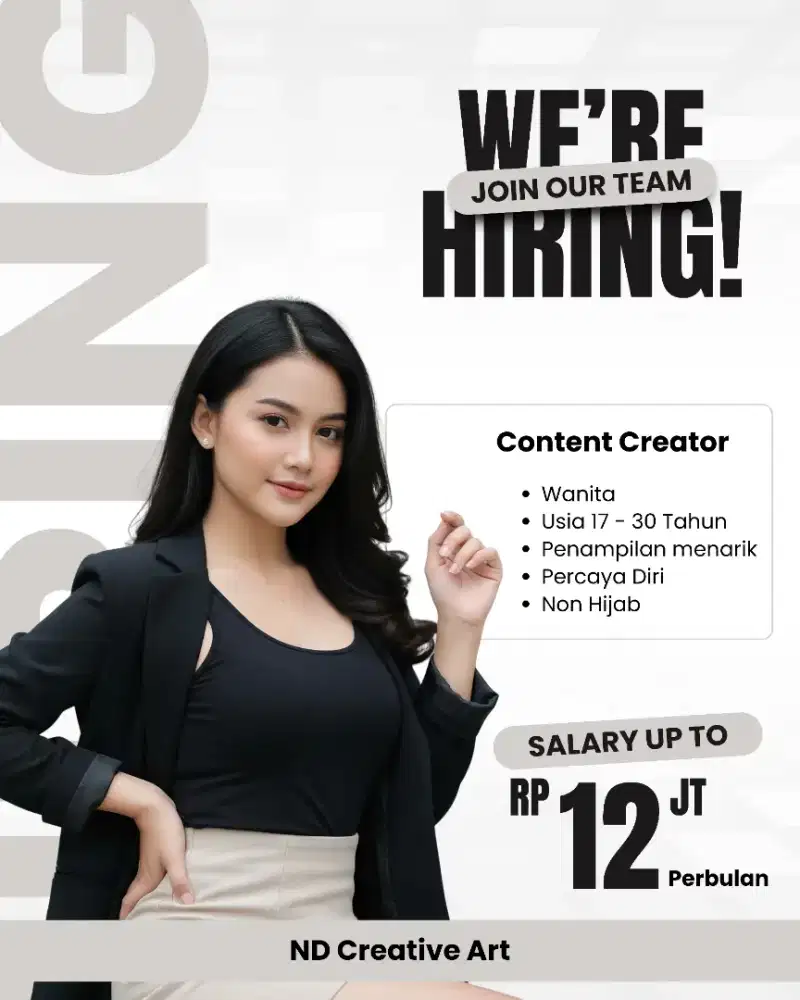 Female Content Creator