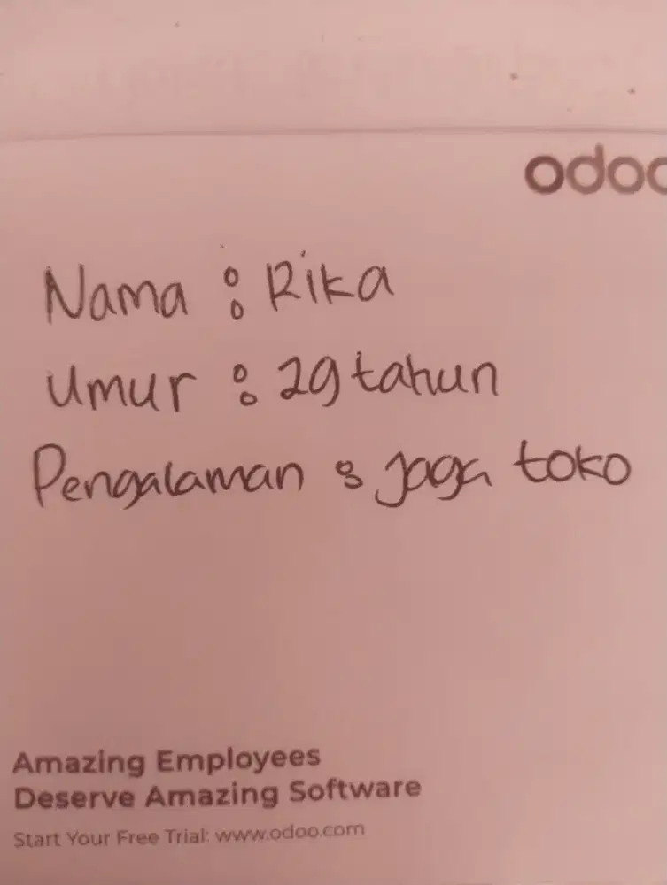 Mencari pekerjaan serabutan