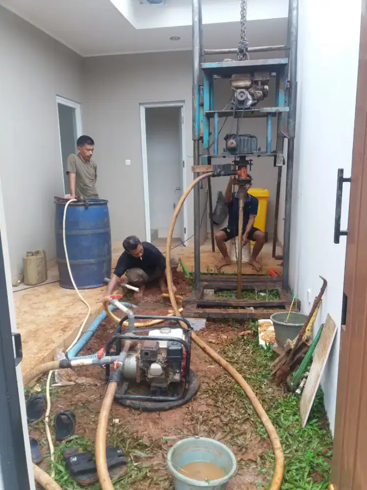 Jasa bor sumur jetpum dan submersible