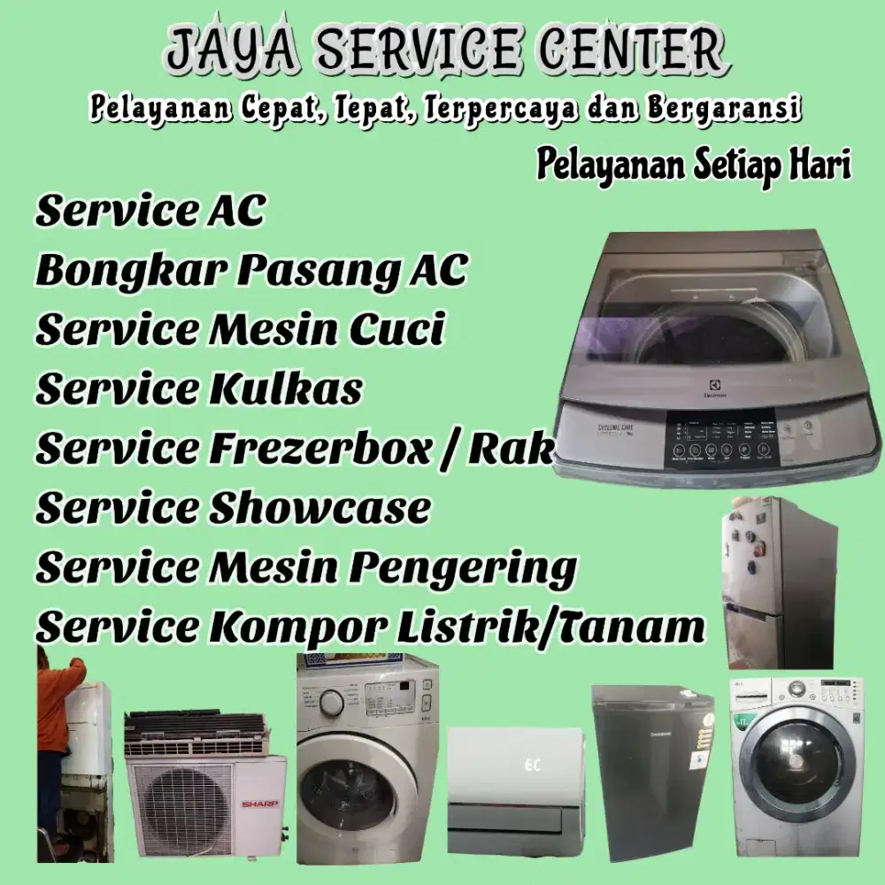 Service Kulkas Bongkar Pasang  Servis AC Mesin Cuci Frezer Krembangan