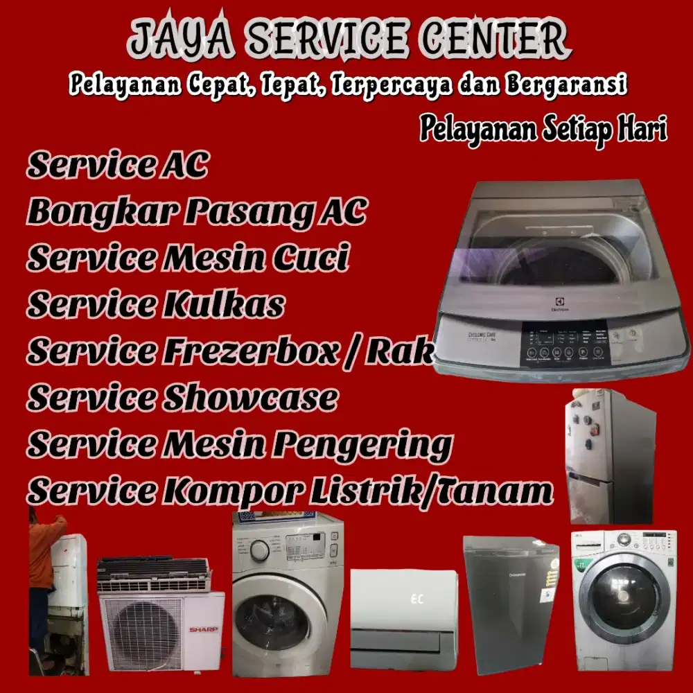 Service Mesin Cuci Kulkas Bongkar Pasang AC Servis AC Frezer Sukolilo