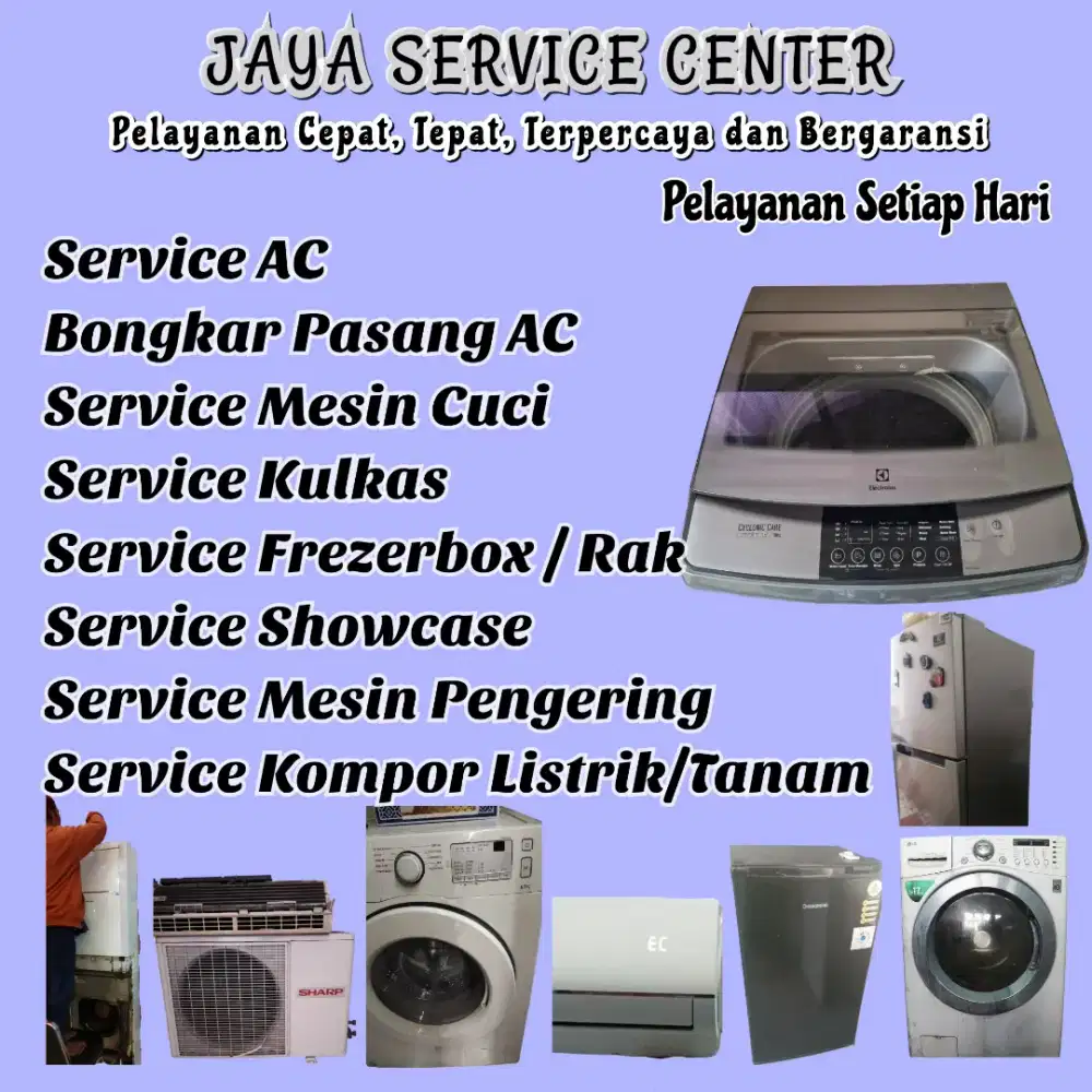 Service Mesin Cuci Kulkas Bongkar Pasang Servis AC Frezer Sukodono