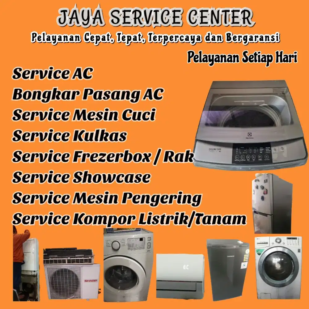 Service Kulkas Frezer Bongkar Pasang AC Servis AC Mesin Cuci Buduran