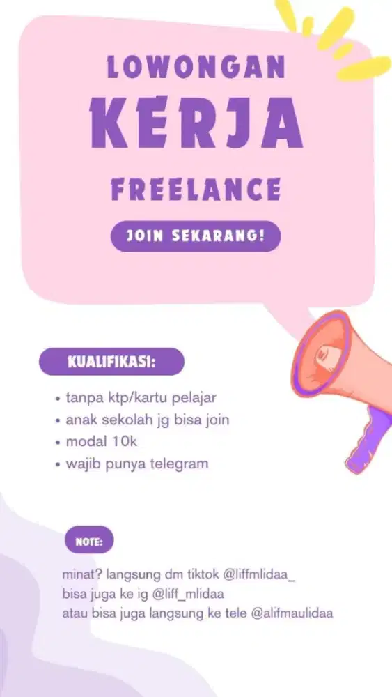 Join freelance yuk