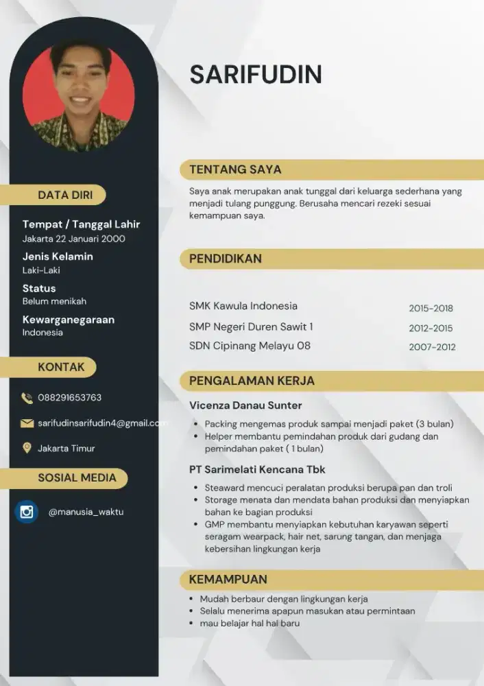 Cari lowongan kerja