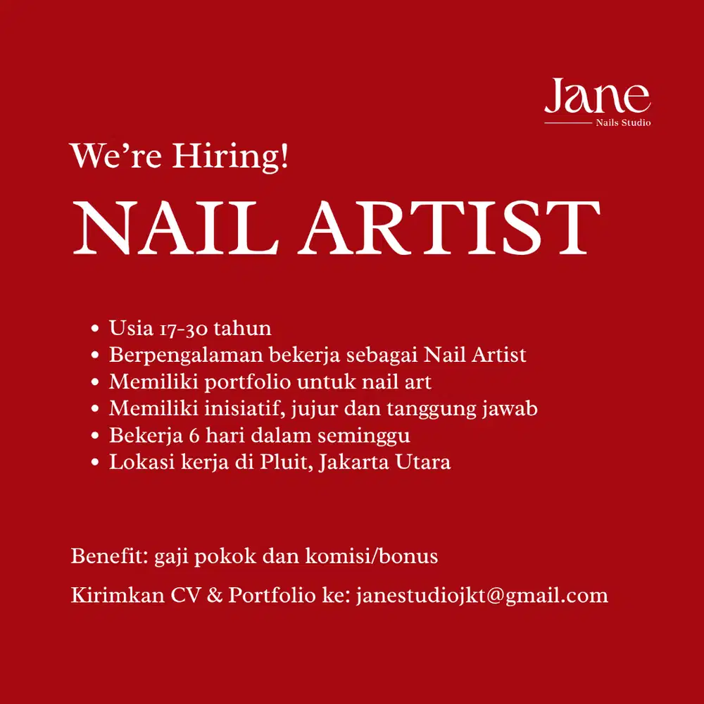 NAIL ARTIST / NAIL TECHNICIAN