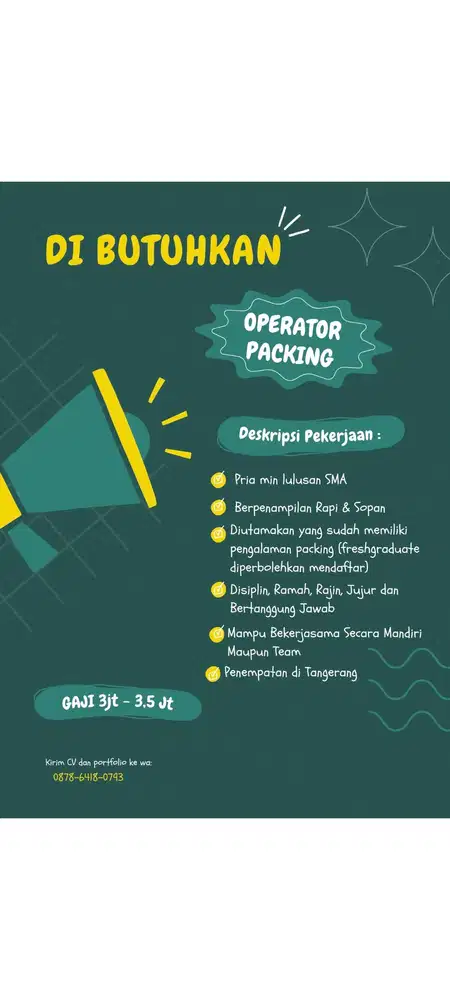 Operator Packing