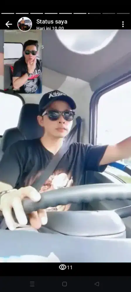Bismilah semoga bulan ini aku dapat pekerjaan sebagai driver
