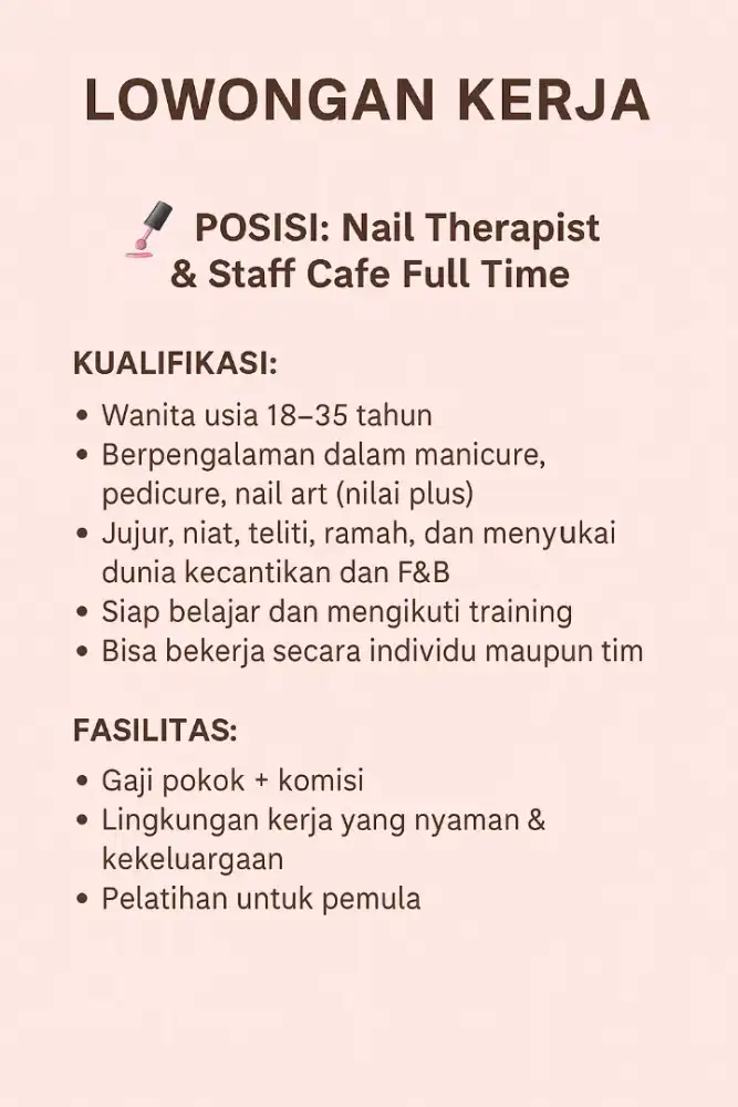 LOKER NAIL THERAPIST & STAFF CAFE