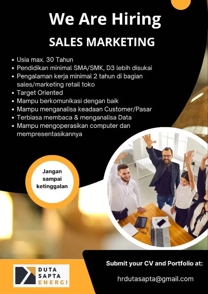 Loker Sales Marketing