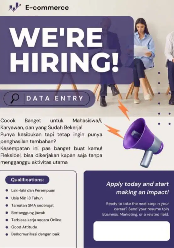 LOWONGAN KERJA SEGERA