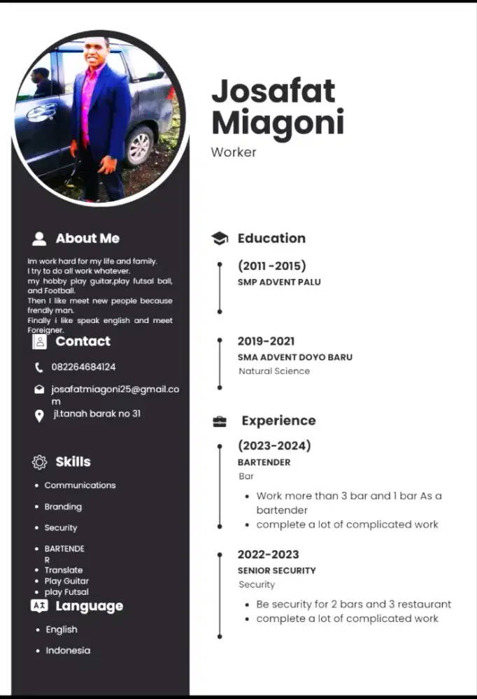 Cari lowongan pekerjaan apa saja siap( I need Job)