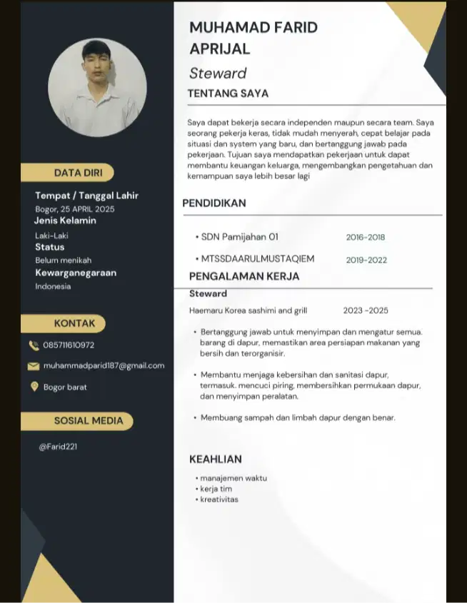 Cari lowongan kerja