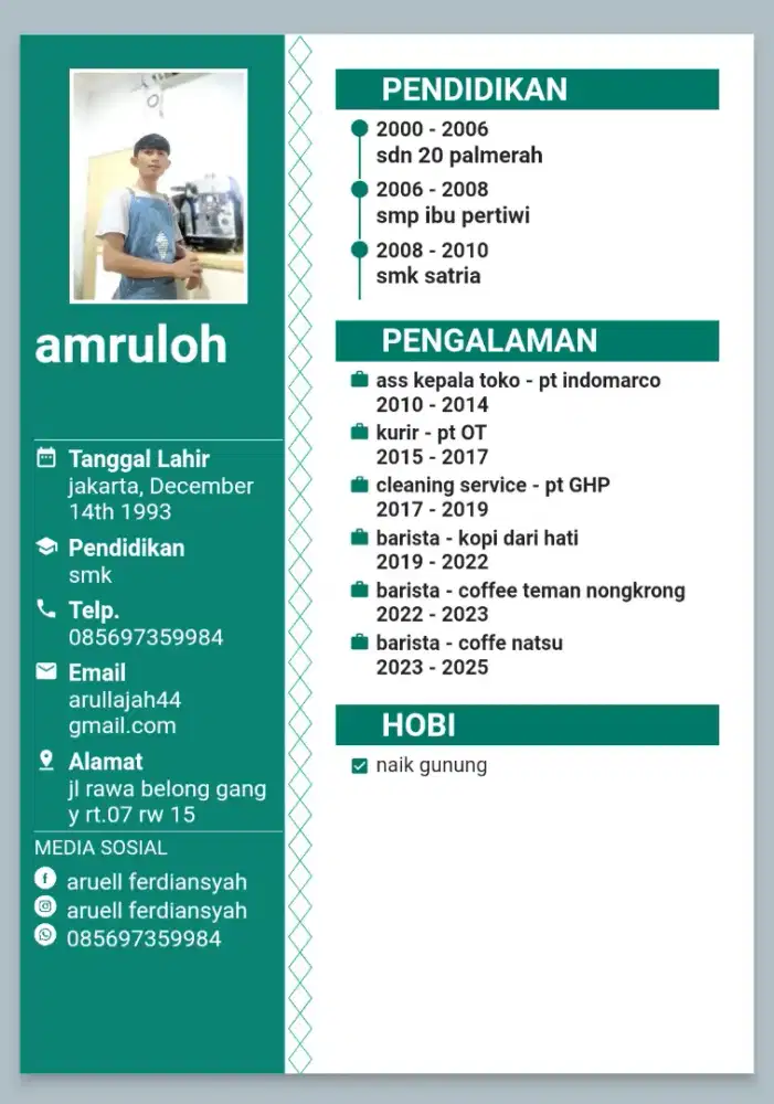 Cari lowongan kerja