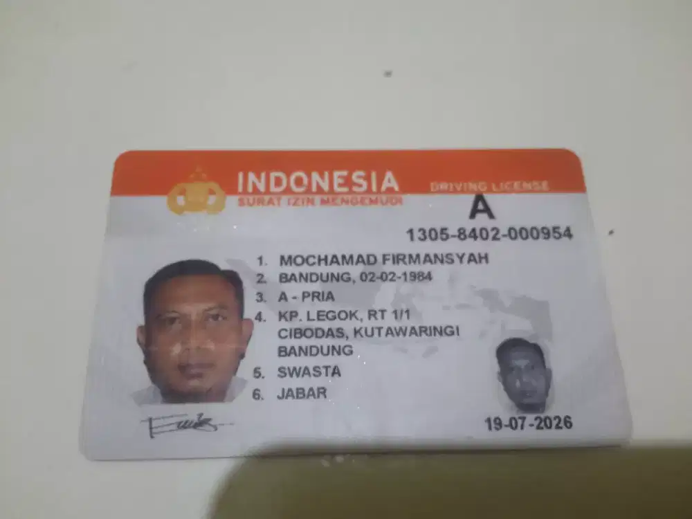 Cari kerja  driver perusahaan/pribadi