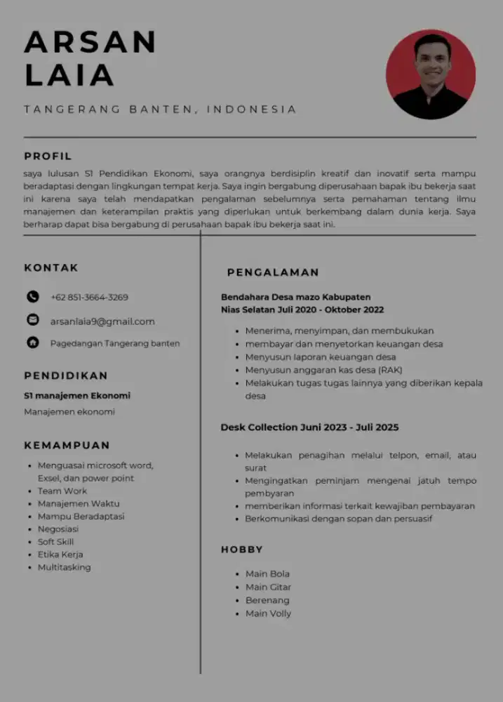 Info loker kosong dong kakak