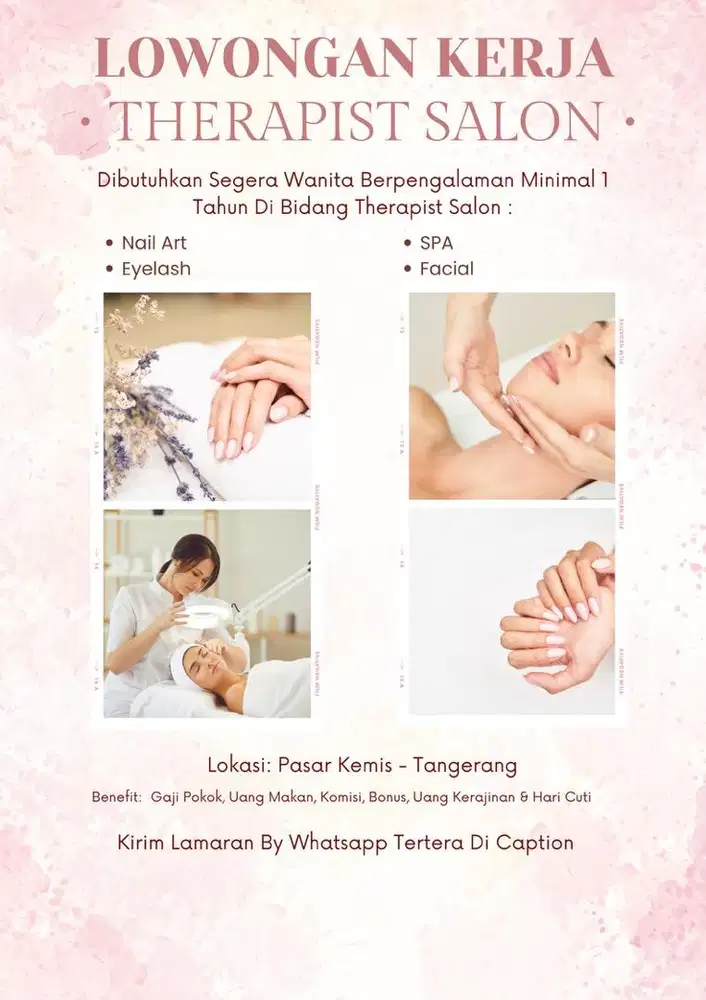 LOWONGAN KERJA THERAPIST